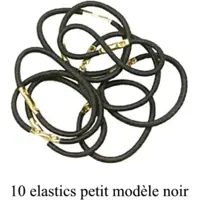 Elastiques gaine noir