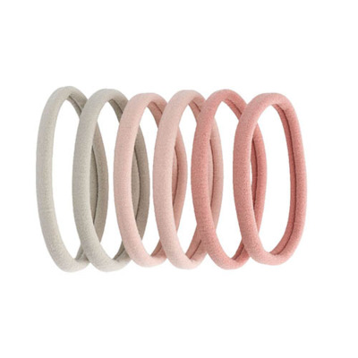 Elastiques Sans Couture Pastel x6 Bachca