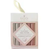 Elastiques Sans Couture Pastel x6 Bachca