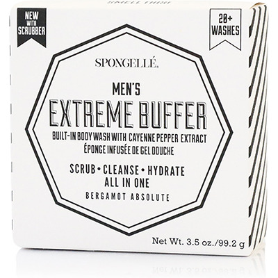 Extreme Buffer Éponge homme infusée Spongellé