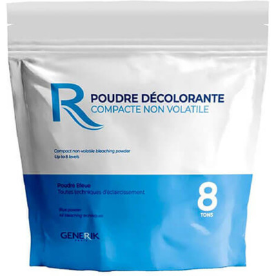 Poudre décoloration bleue
