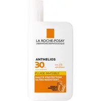 Crème Solaire Visage Fluide Invisible SPF30 Avec Parfum Anthelios