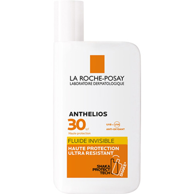 Crème Solaire Visage Fluide Invisible SPF30 Avec Parfum Anthelios