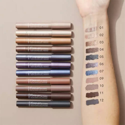 Ombre à Paupières Forever Eye Shadow 12 Matt Dark Grey Gosh