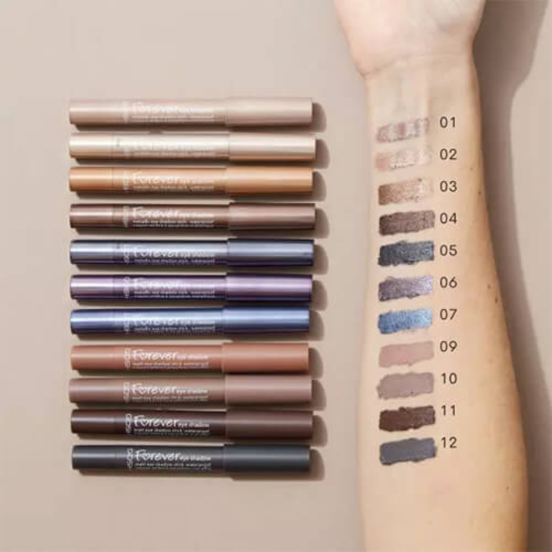 Ombre à Paupières Forever Eye Shadow 12 Matt Dark Grey Gosh
