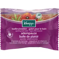 Galet Bain Effervescent Coquelicot Chanvre Kneipp