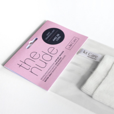 Gant Démaquillant à l'Eau Microfibre Nude Small KT Care By Babette