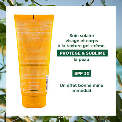 Gel-crème Solaire Sublime SPF30 Tamanu Bio & Monoï Klorane 200ml