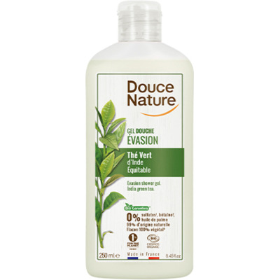 Gel Douche Evasion Thé Vert Douce Nature 250ml