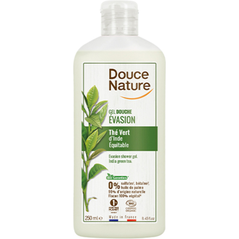 Gel Douche Evasion Thé Vert Douce Nature 250ml
