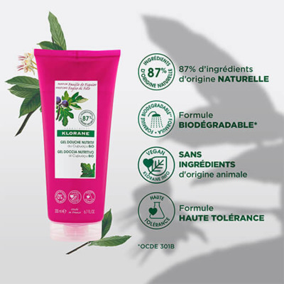 Gel Douche Feuille de Figuier Klorane 200ml