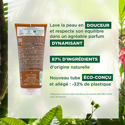 Gel Douche Fève de Tonka Klorane 200ml