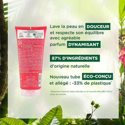 Gel Douche Fleur d'Hibiscus Klorane 200ml