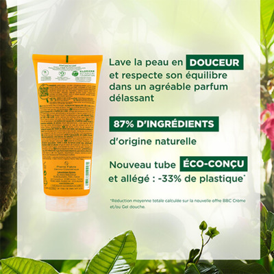 Gel Douche Fleur d'Oranger Klorane 200ml