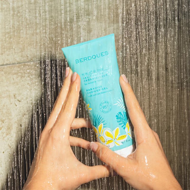 Gel Douche Paradisiaque Monoï & Tiaré Berdoues