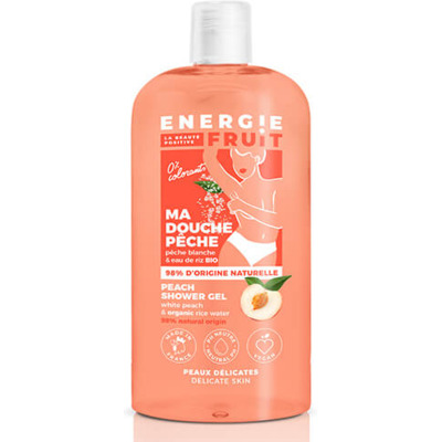 Gel Douche Pêche Blanche & Eau de Riz Energie Fruit