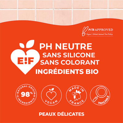 Gel Douche Pêche Blanche & Eau de Riz Energie Fruit