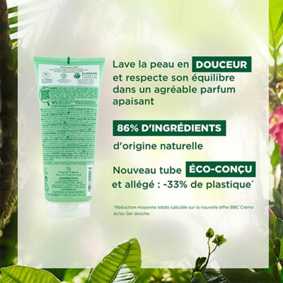 Gel Douche Sève de Bambou Klorane 200ml