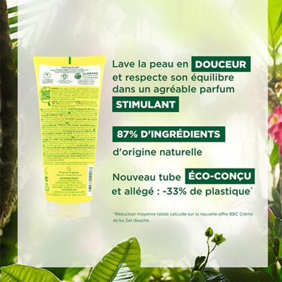 Gel Douche Zeste d'Agrumes Klorane 200ml