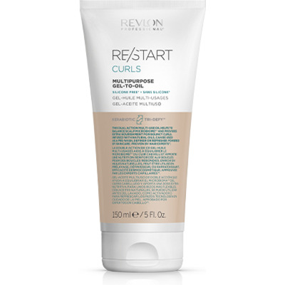 Gel-huile Multi-usages Curls Restart Revlon