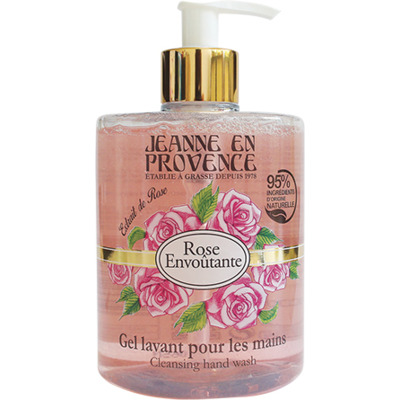Gel Lavant Mains Rose Envoûtante Jeanne en Provence