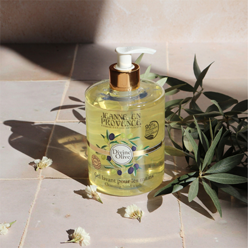 Gel Lavant et Nourrissant pour les Mains Divine Olive