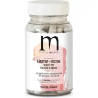 Gélules Kératine Biotine Beauté Cheveux & Ongles Mulato
