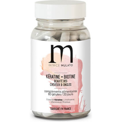 Gélules Kératine Biotine Beauté Cheveux & Ongles Mulato