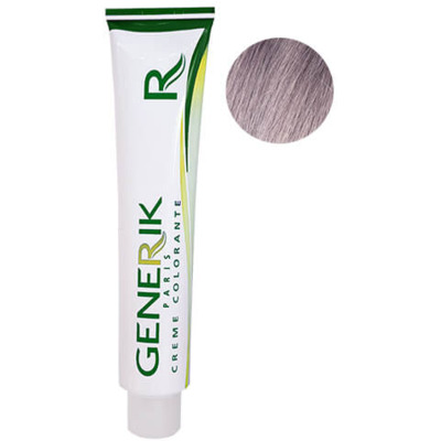Crème Colorante Sans Ammoniaque n°10.12 Blond Très Très Clair Cendré Irisé Generik