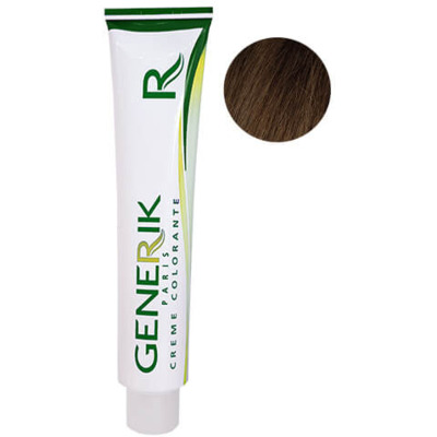 Crème Colorante Sans Ammoniaque n°6.77 Blond Foncé Marron Profond Generik