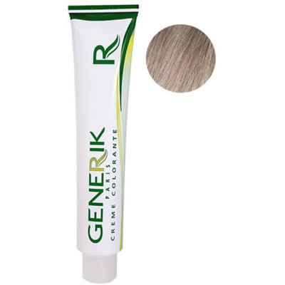 Crème Colorante Sans Ammoniaque n°9.21 Blond Très Clair Irisé Cendré Generik