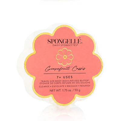 Spongette Mini Éponge infusée Grapefruit Cassis Spongellé