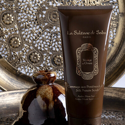 Gommage Corps Ambre, Musc, Santal La Sultane de Saba