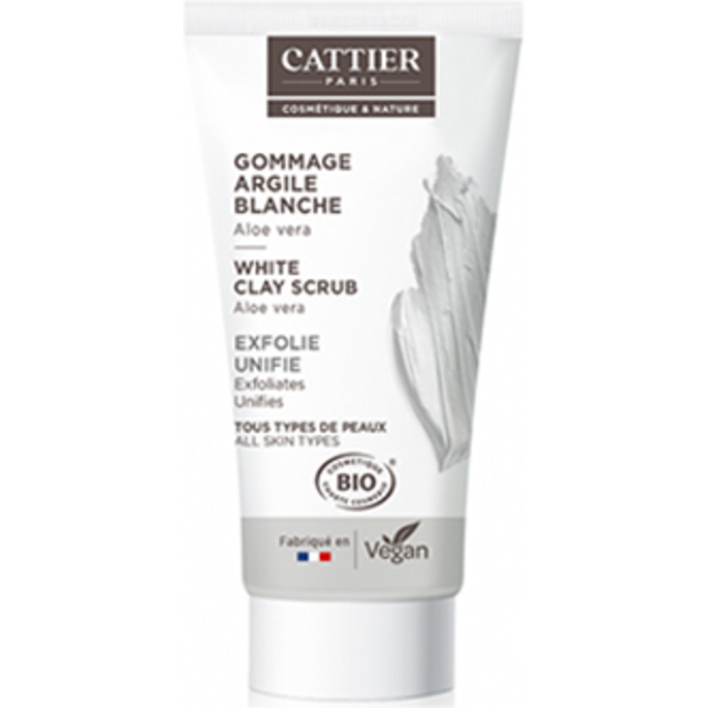 Gommage Argile Blanche Bio Cattier 30ml