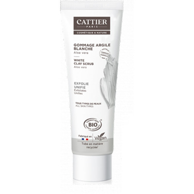 Gommage Argile Blanche Bio Cattier 100ml