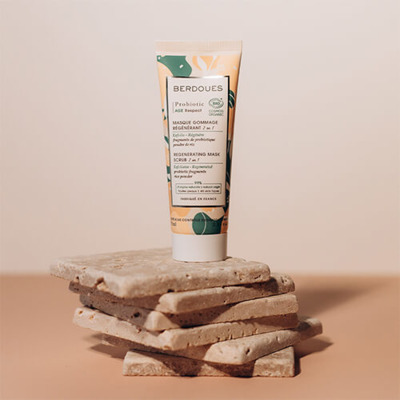 Masque Gommage Régénérant Probiotic Berdoues