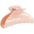 Pince Croco Opaline Rose Dragée Grand Modèle Bachca