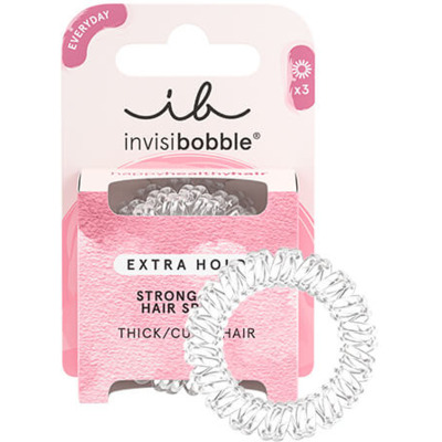 Elastiques Crystal Clear Slim Extra Hold Invisibobble