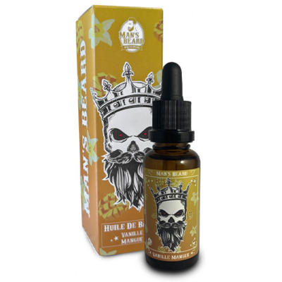 Huile Barbe Parfumée Vanille Mangue Man's Beard