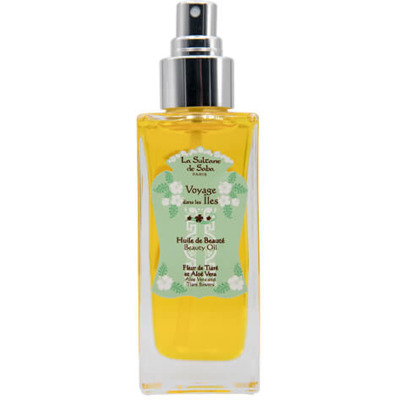 Huile de Beauté Corps Fleur de Tiaré Aloe Vera La Sultane de Saba
