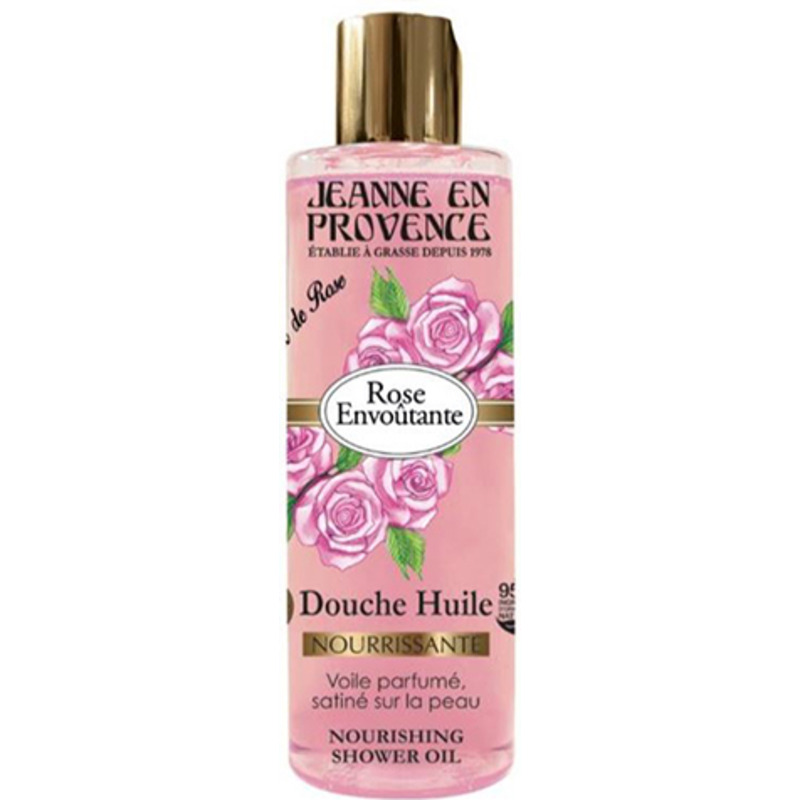 Huile de Douche Rose Envoûtante Jeanne en Provence