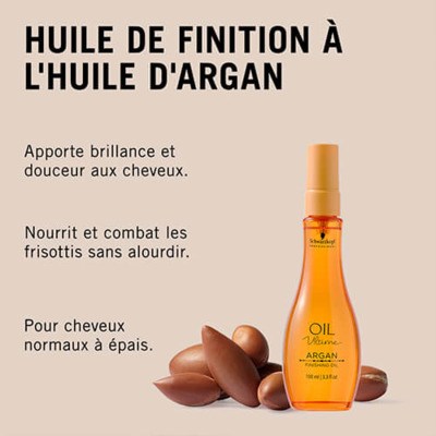 Huile Finition Argan Oil Ultime Schwarzkopf Pro