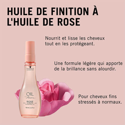 Huile Finition Rose Oil Ultime Schwarzkopf Pro