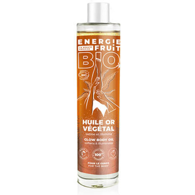 Huile Or Pailletée Bio Corps Energie Fruit