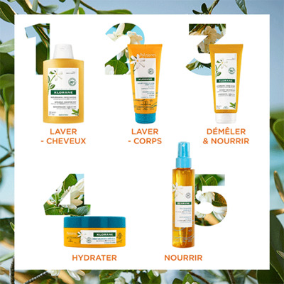Huile Réparatrice Après-soleil Tamanu Bio & Monoï Klorane 150ml