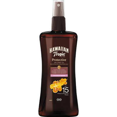 Huile Solaire Protectrice SPF15 Hawaiian Tropic 200ml