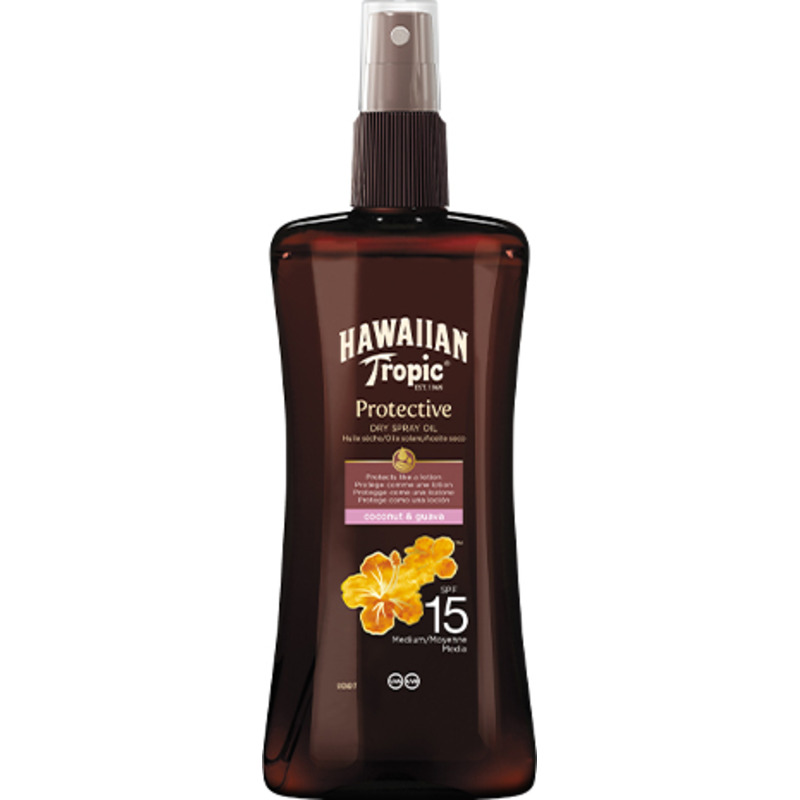 Huile Solaire Protectrice SPF15 Hawaiian Tropic 200ml