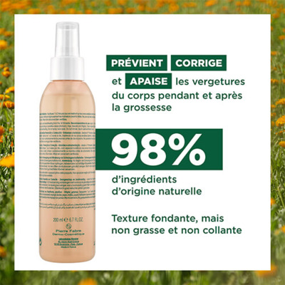 Huile Vergetures Cameline Maman Klorane 200ml