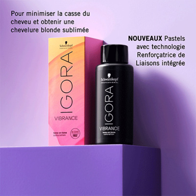 Coloration Semi-Permanente Igora Vibrance 9-12 Blond Très Clair Cendré Fumé Schwarzkopf