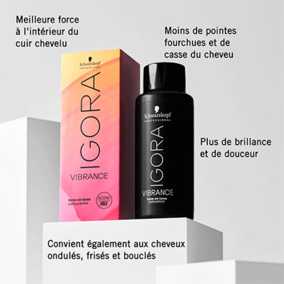 Coloration Semi-Permanente Igora Vibrance 7-00 Blond Moyen Naturel Extra Schwarzkopf